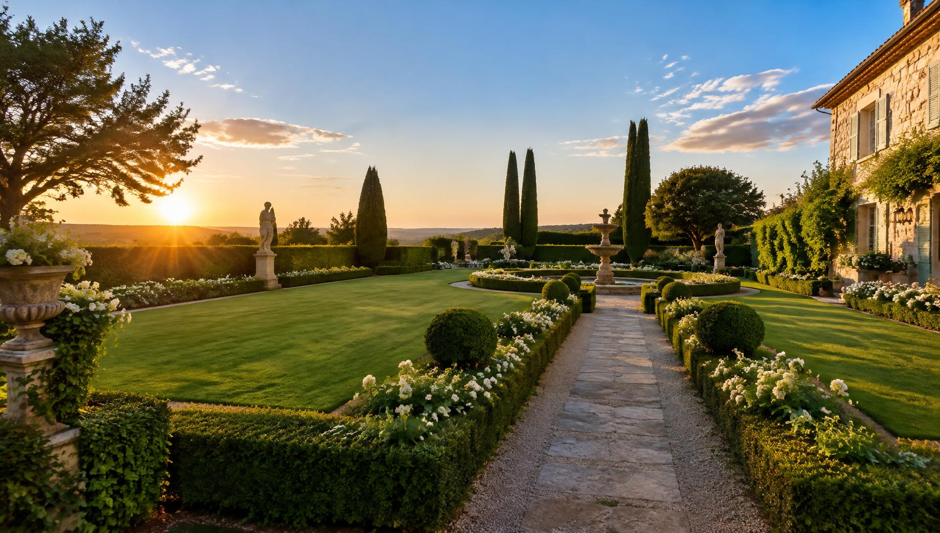 Jardin aménagé par Espace vert oscar à Montmorency